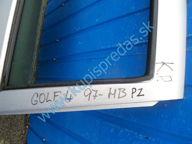 pravé zadné dvere na vw volkswagen golf 4, HB